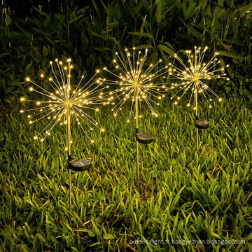 Lumière des feux d&#39;artifice solaire LED